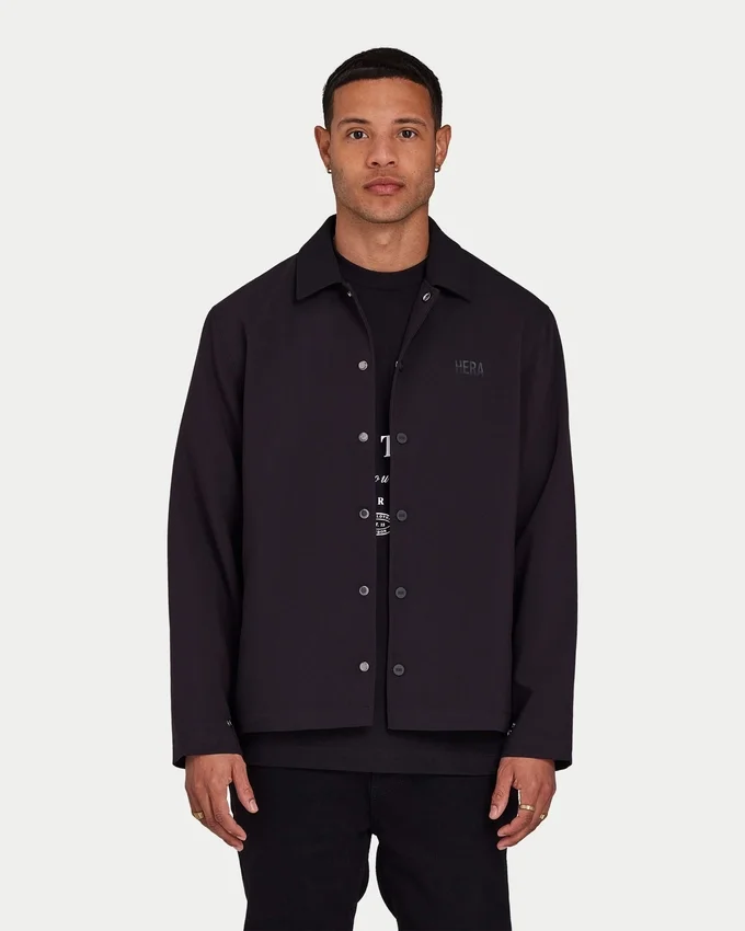 Men’s jackets | coach jacket – black Men’s jackets | coach jacket – black