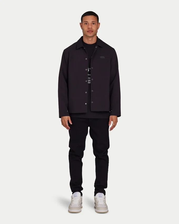 Men’s jackets | coach jacket – black Men’s jackets | coach jacket – black