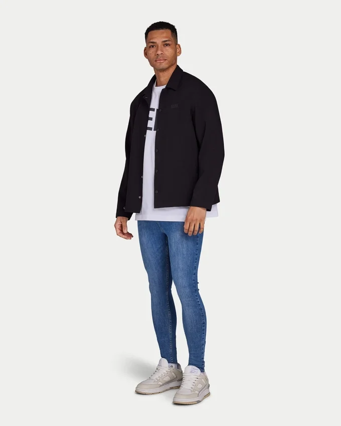 Men’s spray-on jean – mid blue Men’s spray-on jean – mid blue