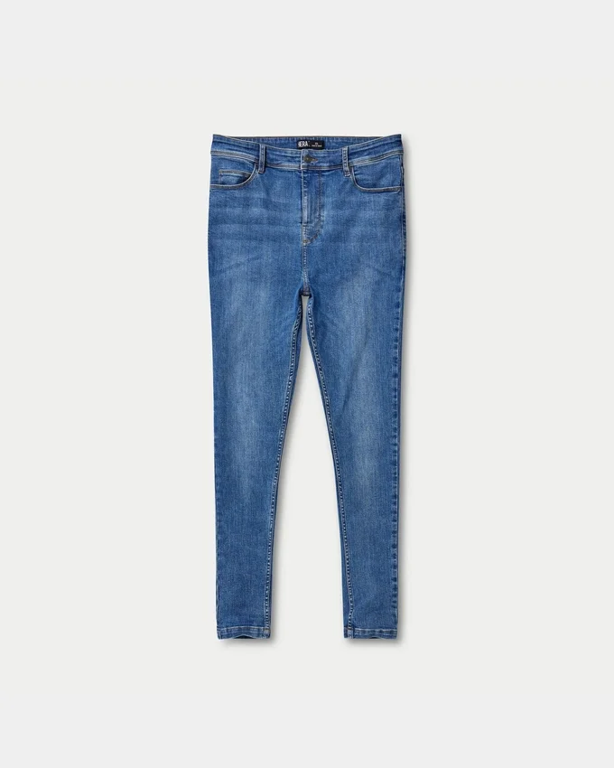 Men’s spray-on jean – mid blue Men’s spray-on jean – mid blue