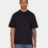Mens blank oversized t-shirt – black
