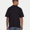 Mens blank oversized t-shirt – black