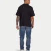 Mens blank oversized t-shirt – black