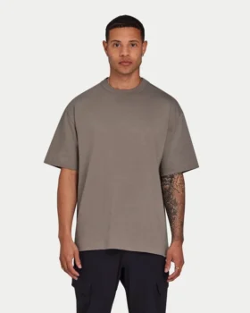 Mens blank oversized t-shirt – marsh grey