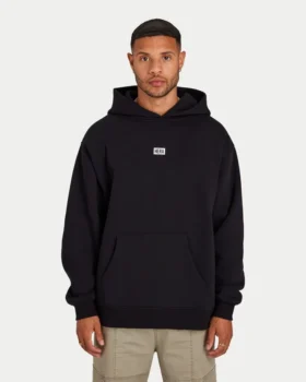 Mens collective oversized hoodie – black