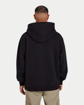 Mens collective oversized hoodie – black