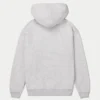 Mens collective oversized hoodie – grey marl
