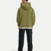 Mens collective oversized hoodie – olive green Mens collective oversized hoodie – olive green