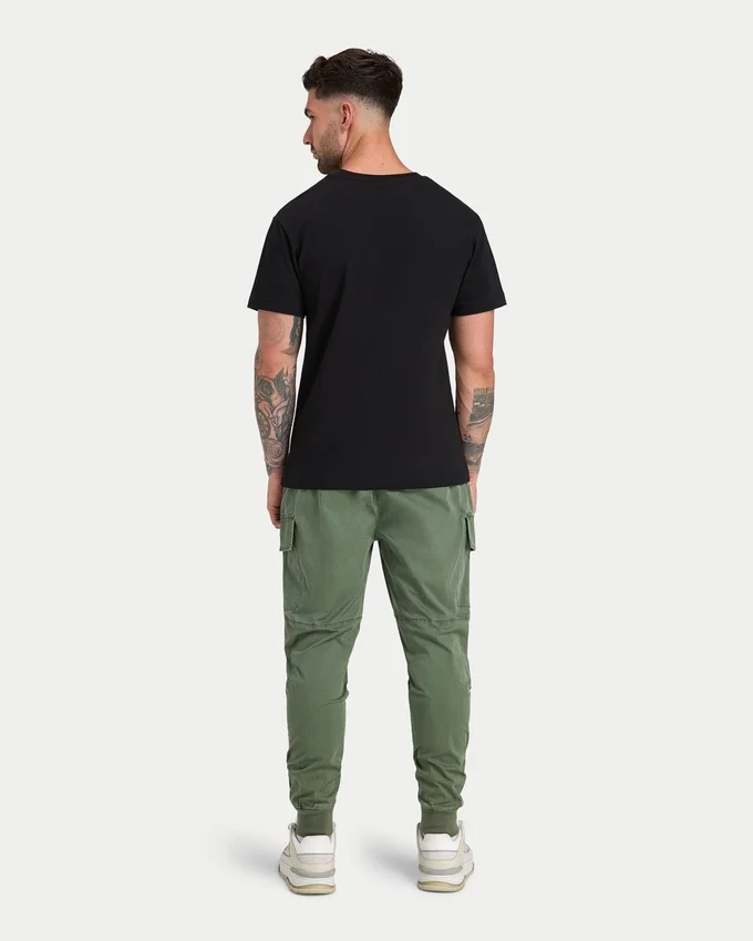 Mens collective regular fit t-shirt – black Mens collective regular fit t-shirt – black