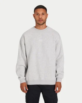 mens collective sweatshirt grey marl 1 280x350 - Mens collective sweatshirt - grey marl