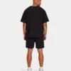 Mens collective sweatshort – black