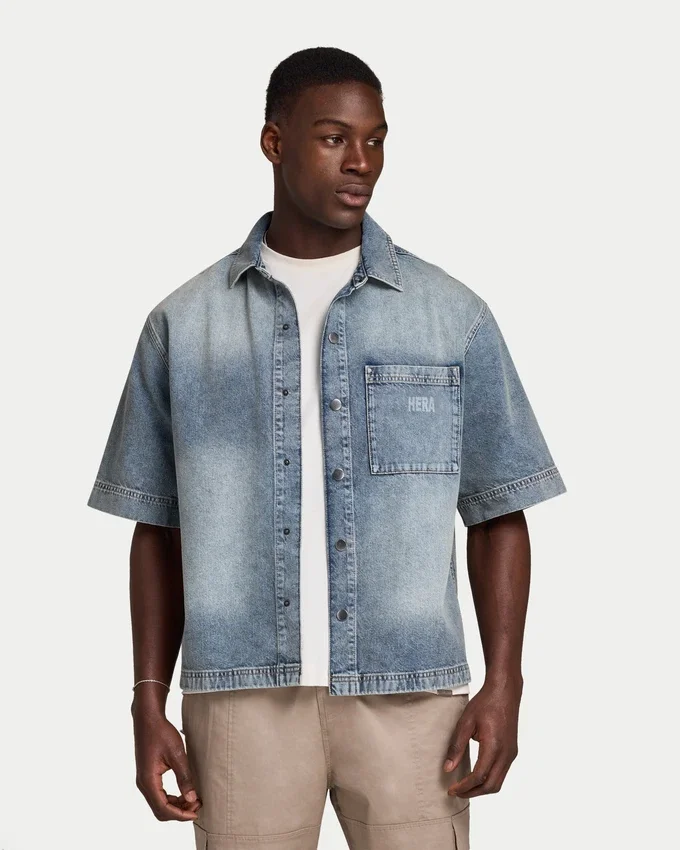 Mens denim shirt Mens denim shirt