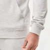 Mens focus slim fit hoodie – grey marl