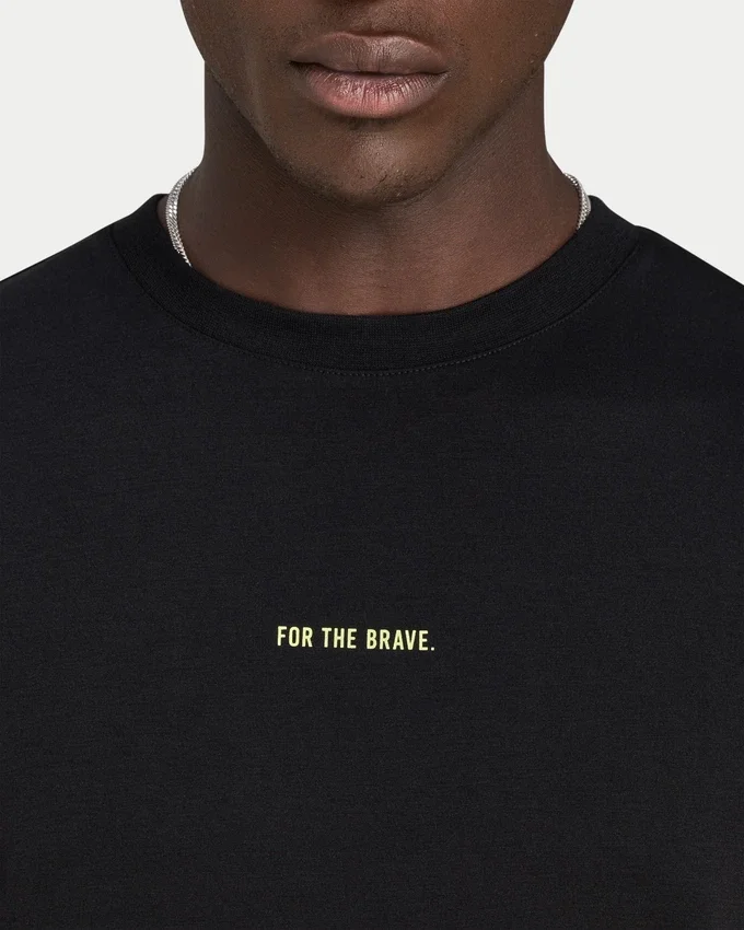 Mens for the brave oversized tank Mens for the brave oversized tank