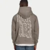 Mens graffiti oversized hoodie
