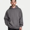 Mens graffiti oversized hoodie
