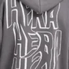 Mens graffiti oversized hoodie