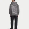 Mens graffiti oversized hoodie