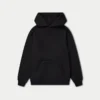 Mens graffiti oversized hoodie – black