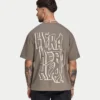 Mens graffiti oversized t-shirt