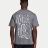 Mens graffiti oversized t-shirt