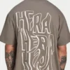 Mens graffiti oversized t-shirt