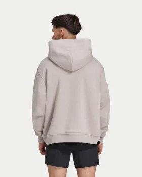 Mens label oversized hoodie