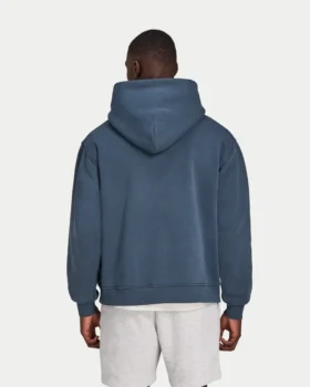 Mens label oversized hoodie