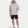 Mens label oversized hoodie