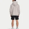 Mens label oversized hoodie