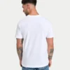 Mens label regular fit t-shirt – white