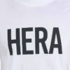 Mens label regular fit t-shirt – white