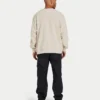 Mens label sweatshirt – oatmeal Mens label sweatshirt – oatmeal