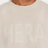 Mens label sweatshirt – oatmeal Mens label sweatshirt – oatmeal