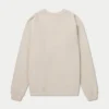 Mens label sweatshirt – oatmeal Mens label sweatshirt – oatmeal