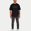 Mens label t-shirt – black