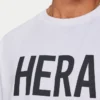 Mens label t-shirt – white