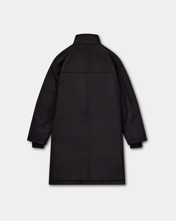Mens layer parka jacket – black Mens layer parka jacket – black