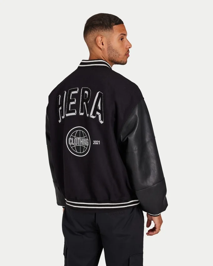 Mens limited-edition varsity bomber jacket Mens limited-edition varsity bomber jacket