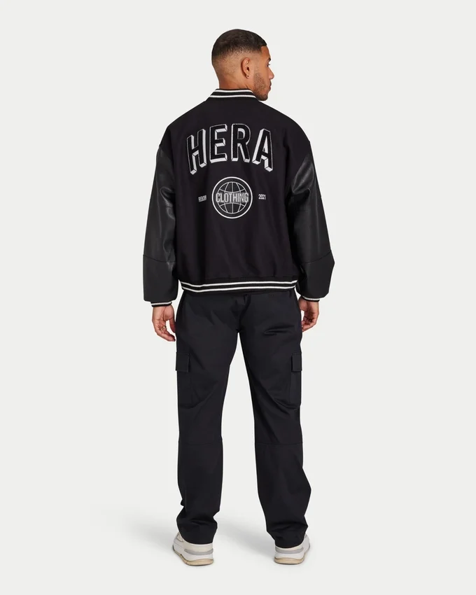 Mens limited-edition varsity bomber jacket Mens limited-edition varsity bomber jacket