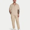 Mens linen short sleeve shirt