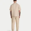 Mens linen short sleeve shirt