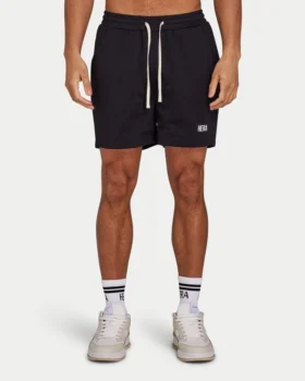 Mens mesh short – black