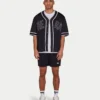 Mens mesh short – black