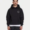 Mens motion oversized hoodie