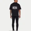 Mens oversized staple t-shirt – black Mens oversized staple t-shirt – black