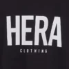 Mens oversized staple t-shirt – black Mens oversized staple t-shirt – black