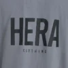 Mens oversized staple t-shirt – charcoal grey