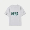 Mens oversized staple t-shirt – grey marl