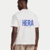 Mens oversized staple t-shirt – off white